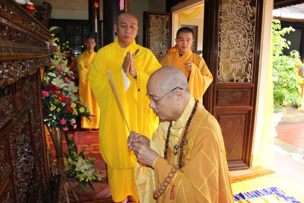 TT. Huế, Tp. HCM: Tưởng niệm 40 năm HT. Thích Tịnh Khiết viên tịch