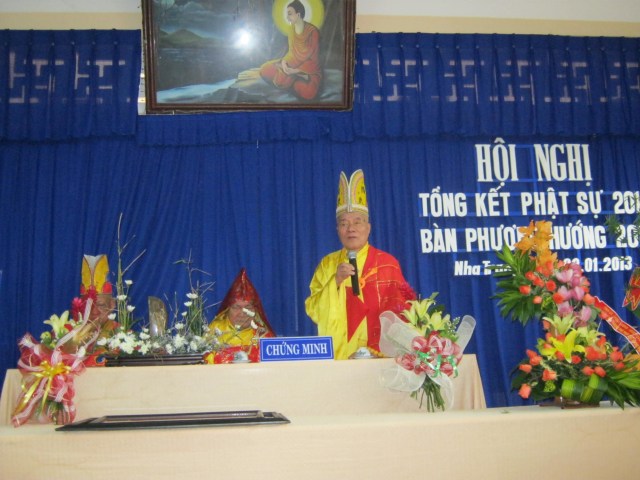 Khánh Hòa: Hội nghị tổng kết  Phật sự năm 2012