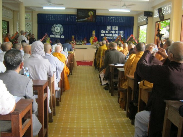 Khánh Hòa: Hội nghị tổng kết  Phật sự năm 2012