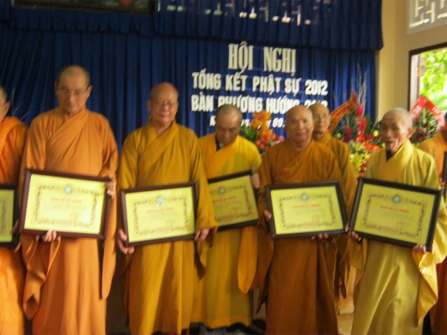 Khánh Hòa: Hội nghị tổng kết  Phật sự năm 2012