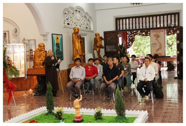 Lễ trao giải Hội thi thiết kế thiệp Phật đản lần thứ 1 tại Tp. HCM