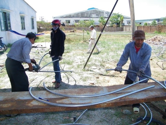 TP. HCM: Quá trình thực hiện mô hình Thất Liên Đăng chào mừng Phật Đản 2557