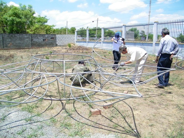 TP. HCM: Quá trình thực hiện mô hình Thất Liên Đăng chào mừng Phật Đản 2557