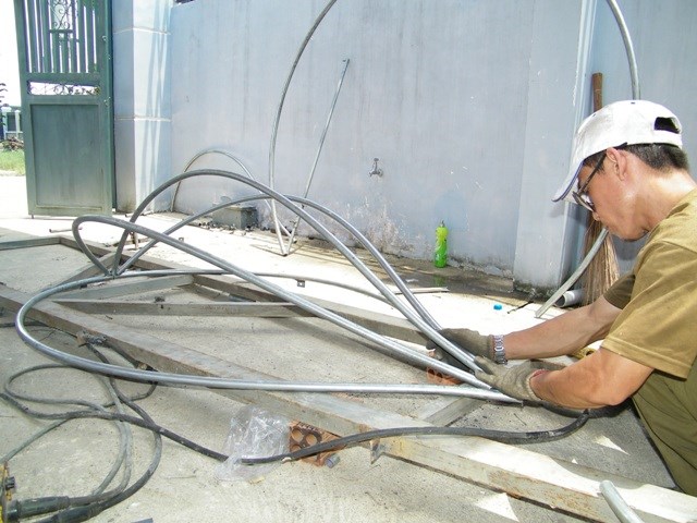 TP. HCM: Quá trình thực hiện mô hình Thất Liên Đăng chào mừng Phật Đản 2557