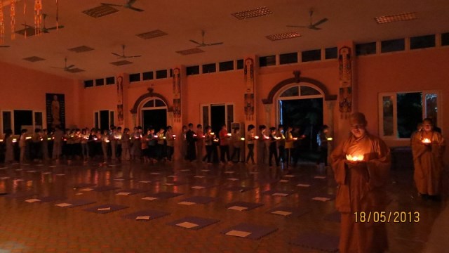 Khóa tu mừng ngày Phật đản với chủ đề ‘’ Tri ơn Phật đản sinh’’ tại chùa Sủi