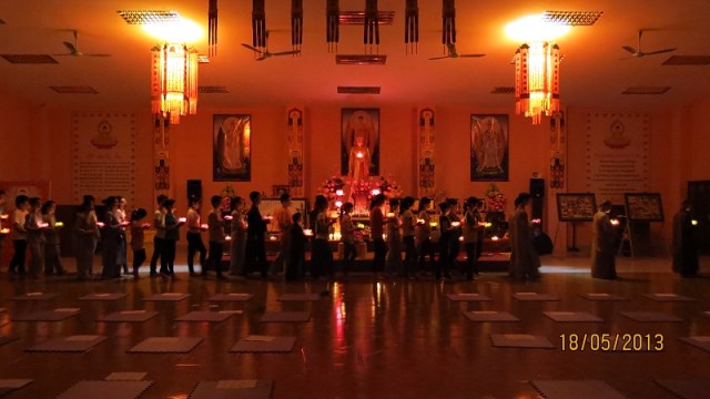 Khóa tu mừng ngày Phật đản với chủ đề ‘’ Tri ơn Phật đản sinh’’ tại chùa Sủi