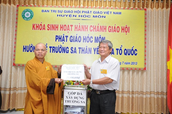 Khai mạc Khóa sinh hoạt Hành chánh của Phật giáo Hóc Môn