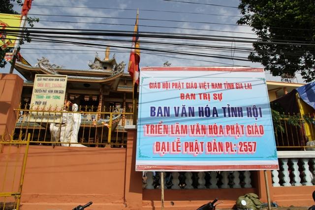 Gia Lai:Long trọng tổ chức Đại Lễ Phật Đản PL 2557