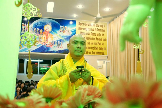 TP.HCM: Chùa Thiện Mỹ và Hội 14 Chữ dâng hoa, cúng trà mừng Phật đản