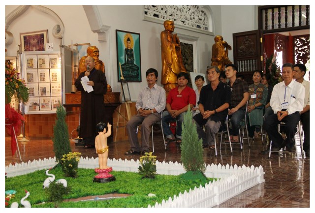 Lễ trao giải Hội thi thiết kế thiệp Phật đản lần thứ 1 tại Tp. HCM