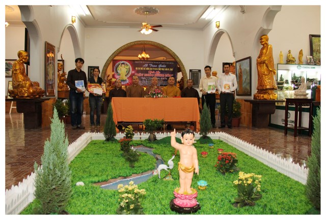 Lễ trao giải Hội thi thiết kế thiệp Phật đản lần thứ 1 tại Tp. HCM