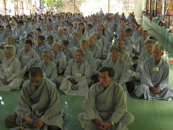 Pháp hội niệm Phật chùa Linh Sơn Pháp Ấn