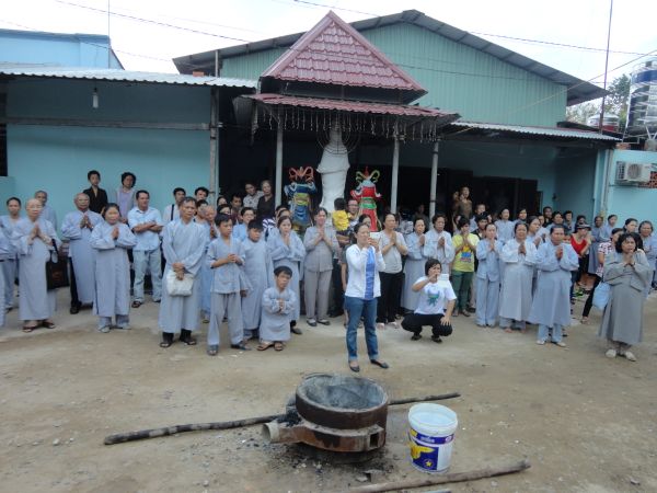 TP.HCM: Lễ đúc đại hồng chung chùa Pháp Thiện