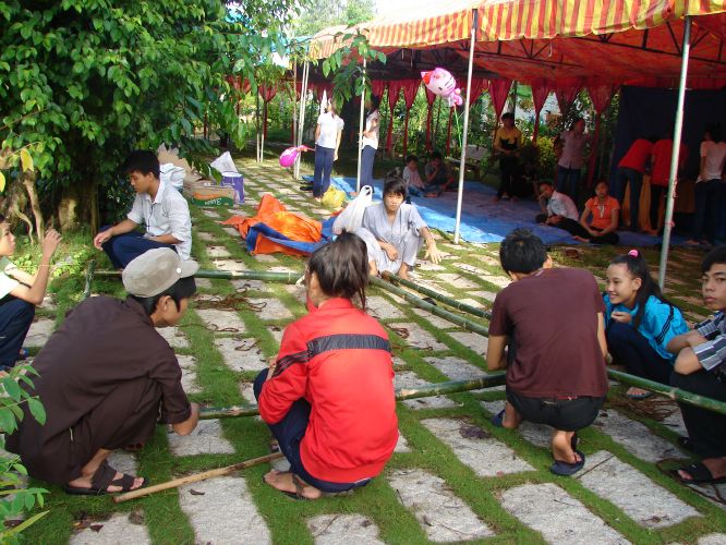 Đồng Tháp: Công tác đón trại sinh chuẩn bị cho hội trại Hiểu và Thương