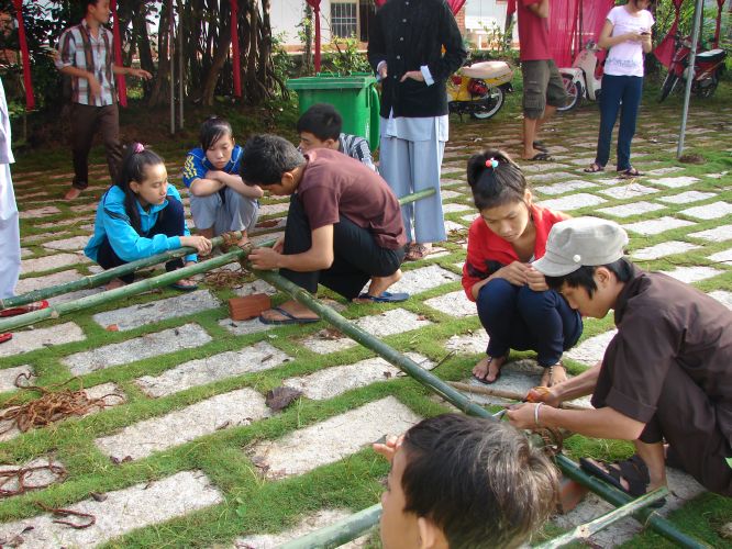 Đồng Tháp: Công tác đón trại sinh chuẩn bị cho hội trại Hiểu và Thương