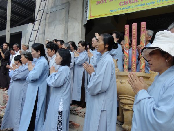 TP.HCM: Lễ đúc đại hồng chung chùa Pháp Thiện