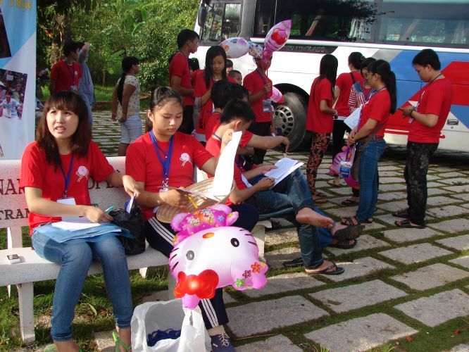 Đồng Tháp: Công tác đón trại sinh chuẩn bị cho hội trại Hiểu và Thương