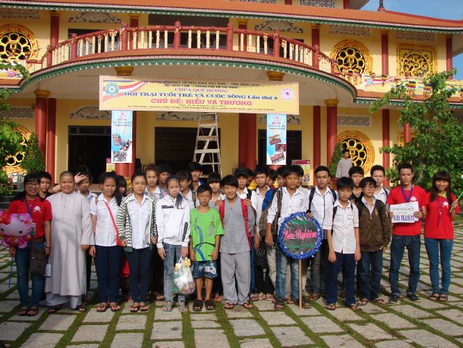Đồng Tháp: Công tác đón trại sinh chuẩn bị cho hội trại Hiểu và Thương