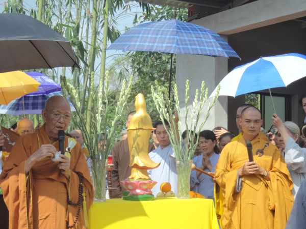 TP.HCM: Lễ đúc đại hồng chung chùa Pháp Thiện