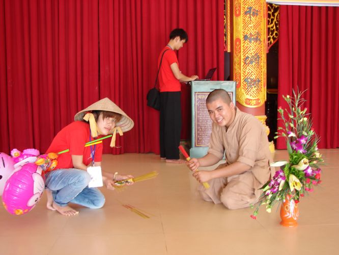 Đồng Tháp: Công tác đón trại sinh chuẩn bị cho hội trại Hiểu và Thương