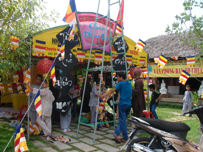 Đồng Tháp: Công tác đón trại sinh chuẩn bị cho hội trại Hiểu và Thương