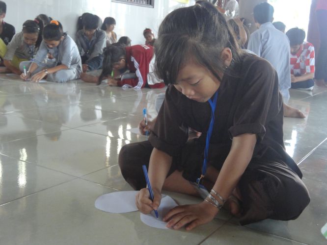 Long An: Điều con muốn nói tại khóa tu “Sống và Khát Vọng”