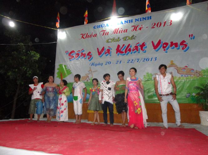 Long An: Cuộc thi “Khánh Ninh’S Got Talent” tại khóa tu “Sống và Khát Vọng”
