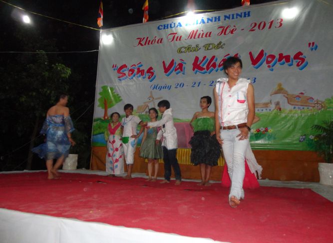 Long An: Cuộc thi “Khánh Ninh’S Got Talent” tại khóa tu “Sống và Khát Vọng”