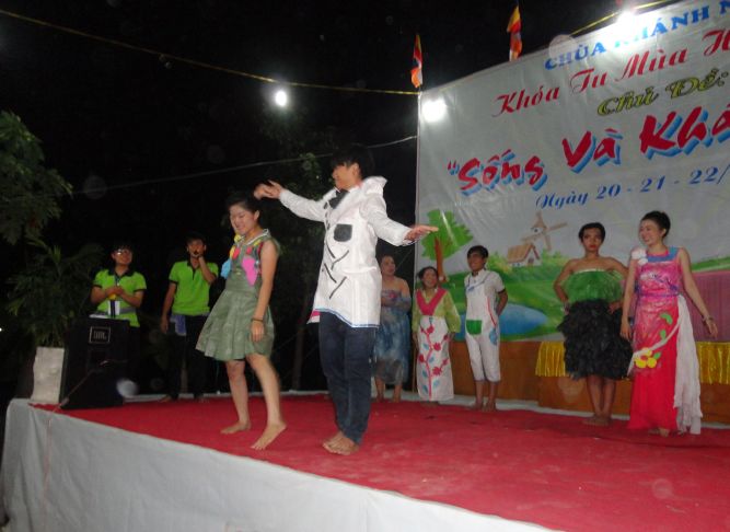 Long An: Cuộc thi “Khánh Ninh’S Got Talent” tại khóa tu “Sống và Khát Vọng”