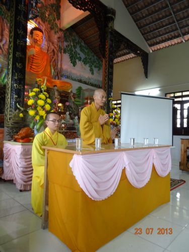 Long An: Bế mạc khóa tu mùa hè “Sống và Khát Vọng”