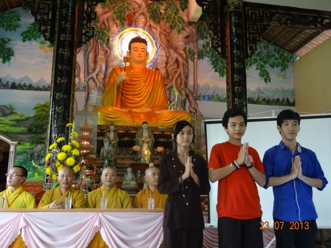 Long An: Bế mạc khóa tu mùa hè “Sống và Khát Vọng”