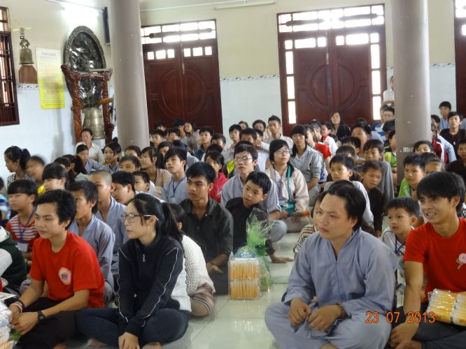 Long An: Bế mạc khóa tu mùa hè “Sống và Khát Vọng”