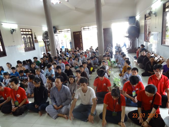 Long An: Bế mạc khóa tu mùa hè “Sống và Khát Vọng”