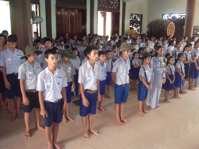 Quảng Trị: GĐPT Triệu Phong khai mạc trại họp bạn “Tất Đạt Đa”