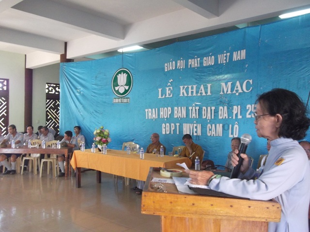 Quảng Trị: GĐPT Triệu Phong khai mạc trại họp bạn “Tất Đạt Đa”