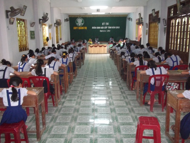 Quảng Trị: GĐPT Quảng Trị Tổ chức thi đoàn sinh giỏi năm 2013