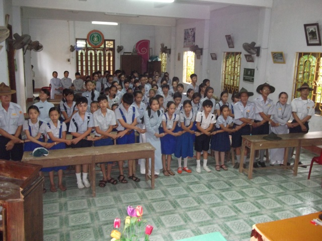 Quảng Trị: GĐPT Quảng Trị Tổ chức thi đoàn sinh giỏi năm 2013