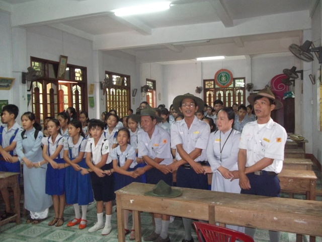 Quảng Trị: GĐPT Quảng Trị Tổ chức thi đoàn sinh giỏi năm 2013