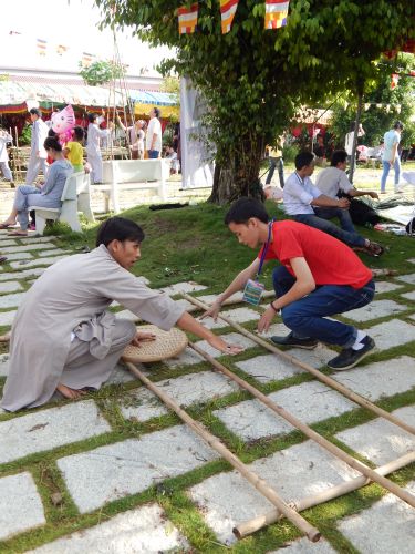 Đồng Tháp: Công tác đón trại sinh chuẩn bị cho hội trại Hiểu và Thương