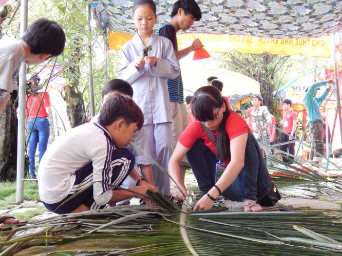 Đồng Tháp: Công tác đón trại sinh chuẩn bị cho hội trại Hiểu và Thương
