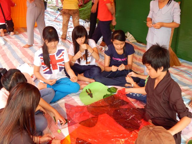 Đồng Tháp: Công tác đón trại sinh chuẩn bị cho hội trại Hiểu và Thương