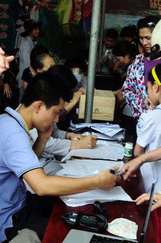 Hà Nội: Ngày đầu tiên khóa tu mùa hè tại chùa Nam Dư Thượng