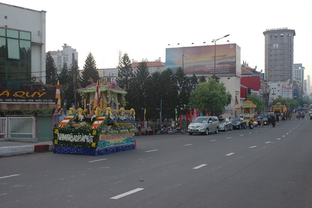 Chùm ảnh: Lễ trà tỳ nhục thân Đại lão HT. Thích Từ Nhơn