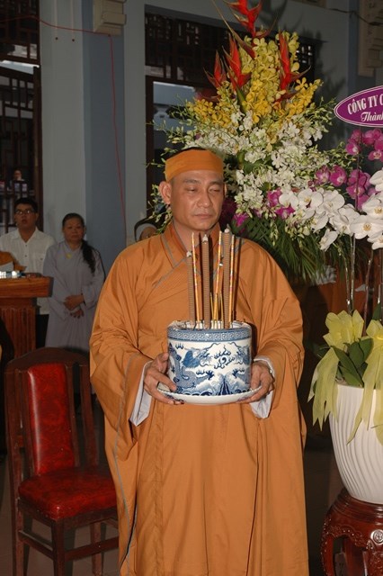 Chùm ảnh: Lễ trà tỳ nhục thân Đại lão HT. Thích Từ Nhơn