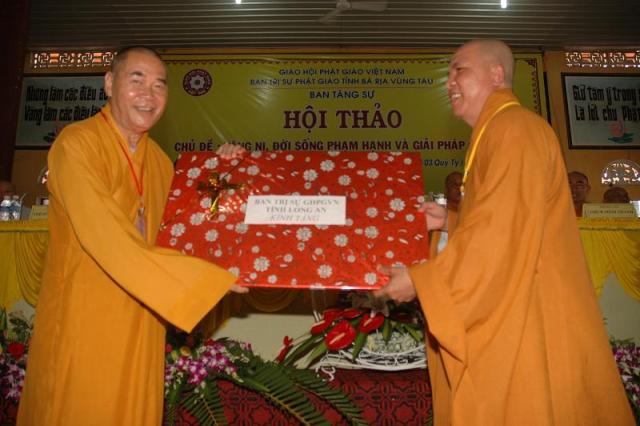 Vũng Tàu: Hội thảo ngành Tăng sự  Phật giáo Bà Rịa - Vũng Tàu lần I