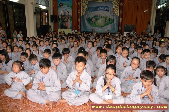 TP. HCM: Khóa tu Gieo Hạt Từ Tâm 15: Ngày Hội Của Bé