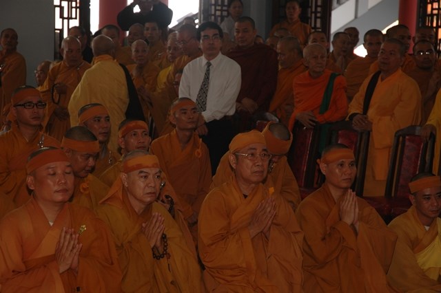 Chùm ảnh: Lễ trà tỳ nhục thân Đại lão HT. Thích Từ Nhơn