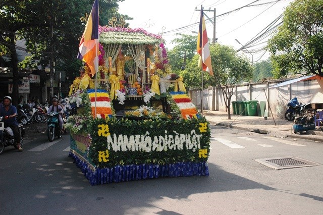 Chùm ảnh: Lễ trà tỳ nhục thân Đại lão HT. Thích Từ Nhơn