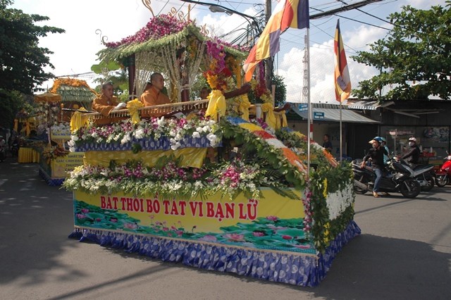 Chùm ảnh: Lễ trà tỳ nhục thân Đại lão HT. Thích Từ Nhơn