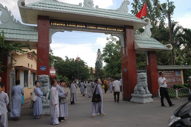 Chùm ảnh: Lễ trà tỳ nhục thân Đại lão HT. Thích Từ Nhơn